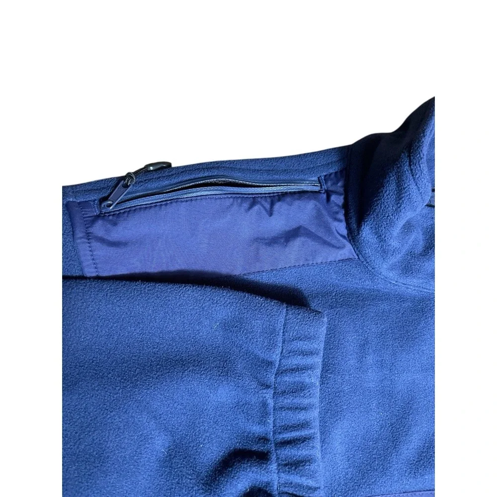 HOOK & TACKLE Air/X Tech Fish Gear Men's XL Blue Jacket‎ Huge Pockets Front
